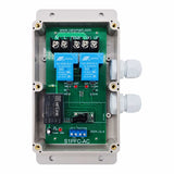 1 Kanal AC 30A Fernbedienung Funkschalter Set Für 230V Elektro Motor (Modell: 0020131)