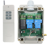 2 km 230V 30A Fernbedienung Funkschalter Set 2 Kanal AC Ausgang (Modell: 0020516)