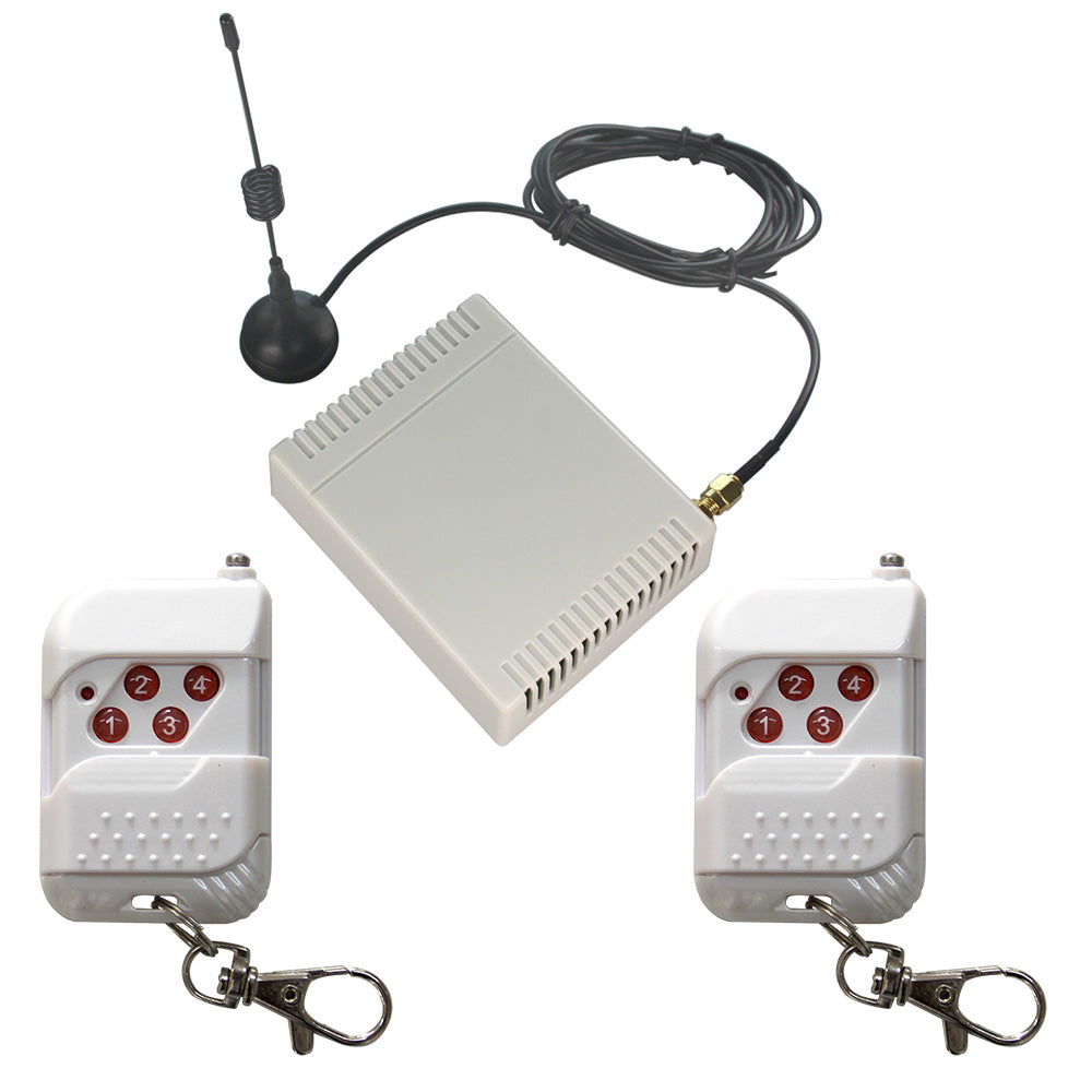 4 Kanal Funkschalter 230V Funk Empfänger 2000 Watt RF Kontroller –  Fernbedienung Schalter Onlineshop