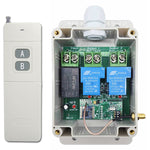230V 30A Fernbedienung Funkschalter Set 2 Kanal AC Ausgang 5 km (Modell: 0020137)