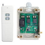 2 Kanal AC 230V 10A Ausgang Funkschalter mit Fernbedienung 5 km (Modell: 0020149)