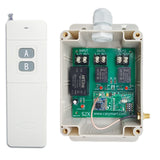 2 Kanal AC 230V 10A Ausgang Funkschalter mit Fernbedienung 5 km (Modell: 0020149)
