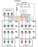 230V 380V 2 Kanal 10A Relais Ausgang Funkschalter mit Fernbedienung (Modell: 0020696)