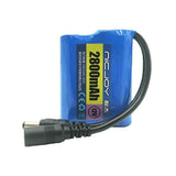 12V 2800mAh Wiederaufladbare Lithium Batterie Pack (Modell: 0010202)