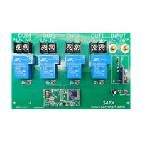 4 Kanal DC 10~80V 30A Wasserdicht Funkschalter mit Fernbedienung 5 km (Modell: 0020671)