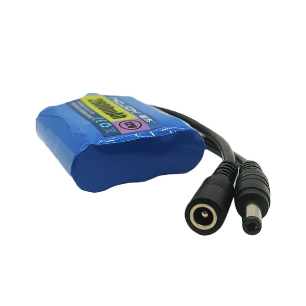 12V 2800mAh Wiederaufladbare Lithium Batterie Pack 18650 – Fernbedienung  Schalter Onlineshop