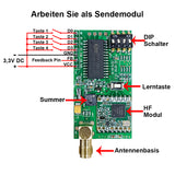 Lange Reichweite 5 km Empfänger Sender Bidirektionales Funkmodul (Modell: 0020242)