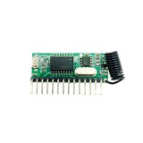 433MHz Funk Empfängermodul 12 Kanäle 5V Ausgang (Modell: 0020245)