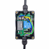 230V 16A IP66 Wasserdicht EU Außensteckdose mit Funkschalter Stecker (Modell: 0020773)