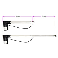 12V 24V 6000N Elektrischer Linearantrieb Hub 150mm mit Fernbedienung (Modell: 0020589)