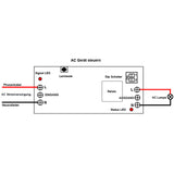 Sechs 1 Kanal 85~250V Funkschalter mit Eins 6 Tasten Fernbedienung (Modell: 0020623)