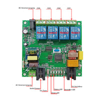 4-Kanal DC12V AC230V Relais Modul Durch Telefon Steuerung (Modell: 0040008)