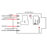 Ein Handsender Funksteuerung Acht 230V 1-Wege 30A Relais Funkschalter