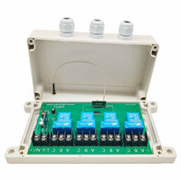 4 Kanal DC 8~80V 30A Relais Funkschalter mit Fernbedienung (Modell: 0020444)