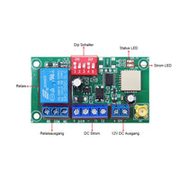 2 km DC Funk Transceiver 12V Sync Steuerung Relais Modul (Modell 0023101)