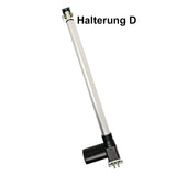 DC 12V 24V Elektrischer Linearantrieb 6000N 600Kg Hub 500 mm (Modell: 0041516)