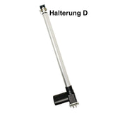 12V 24V Elektrisch Linearantrieb 6000N Elektrozylinder Hub 30 mm (Modell: 0041530)