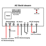 5 km 12V Funk Transceiver DC Sync Steuerung Relais Modul (Modell 0023102)