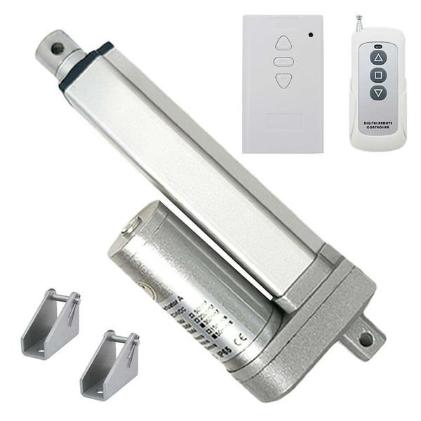 12V 24V 2000N Linearantrieb Hub 100 mm mit Fernbedienung Funkschalter (Modell: 0020570)