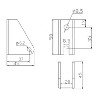 12V 24V 2000N Linearantrieb Hub 600 mm mit Fernbedienung Funkschalter (Modell: 0020575)