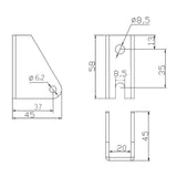12V 24V 2000N Linearantrieb Hub 1000 mm mit Fernbedienung Funkschalter (Modell: 0020577)