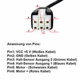 Zwei 24V 6000N Elektrisch Linearantriebe B Synchron Steuerung Kit