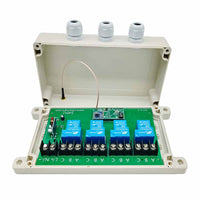5Km DC 8~80V Fernbedienung Funkschalter Set 4 Kanal 30A Relaisausgang (Modell: 0020110)