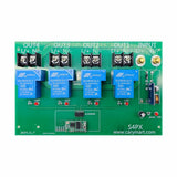 10V~80V 30A Fernbedienung Funkschalter Set 4 Kanal DC Ausgang 2 km (Modell: 0020475)