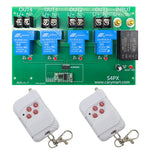 230V 6900 Watt Funkschalter 4 Kanal AC Ausgang mit Fernbedienung (Modell: 0020477)