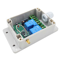 10~80V 30A Fernbedienung Funkschalter Set 2 Kanal DC Ausgang 2 km (Modell: 0020514)