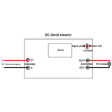 1 Kanal 8~26V Fernbedienung Funkschalter Set Ausgelöst durch DC Strom (Modell: 0023006)