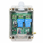 5 km Wasserdicht Funkschalter 10~80V 30A Empfänger 2-Kanal-DC-Ausgang (Modell: 0020113)
