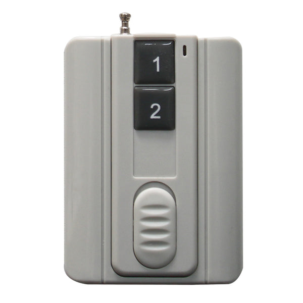Wandmontage Fernbedienung Sender 2 Taste Lange Reichweite 500 Meter (Modell: 0021056)