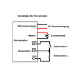 Wasserdicht Mechanischer Endschalter mit Rollenhebel Für Linearmotor (Modell: 0010011)