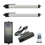 Zwei 12V 3500N IP67 Elektrisch Linearantriebe Synchron Steuerung Kit