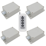 Vier 1 Kanal DC Ausgang 10A Funkschalters mit Handsender (Modell: 0020544)