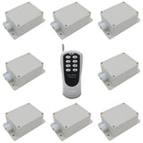 Acht 1 Kanal DC Ausgang 10A Fernbedienung Schalters mit Handsender