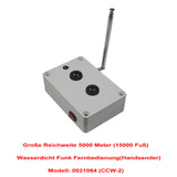5 km Fernbedienung Funkschalter Set 10~80V 30A 2-Kanal-DC-Ausgang (Modell: 0020115)