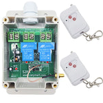 2 Kanal DC 10V~80V 30A Wasserdicht Funkschalter mit Fernbedienung (Modell: 0020530)