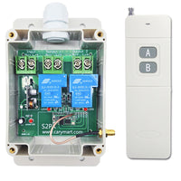 10~80V 30A Fernbedienung Funkschalter Set 2 Kanal DC Ausgang 2 km (Modell: 0020514)
