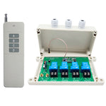 4 Kanal DC 10~80V 30A Wasserdicht Funkschalter mit Fernbedienung 5 km (Modell: 0020671)