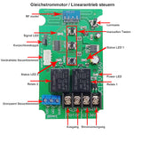 1 Kanal 12V 24V 10A Funksteuerung Linearantrieb Fernbedienung Funkschalter (Modell: 0020323)