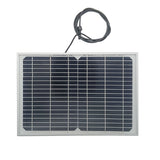 Tragbar Photovoltaikanlage Solaranlage mit Speicher 12V 5600mAh Lithiumbatterie (Modell: 0010205)