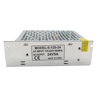 24V 5A 120W Regulated Schalter Stromversorgung mit 2 Gruppen Ausgang (Modell: 0010143)