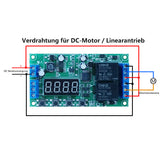 Endlosschleifen Modul Für Steuerung DC Motor Linearantrieb (Modell: 0040001)