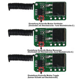 1 Kanal DC 6V~36V 3A Mini Funk Lichtschalter mit Fernbedienung (Modell: 0020642)