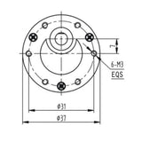 DC 12V Motor Mit 1 Kanal 10A Funkschalter und Fernbedienung (Modell: 0020579)