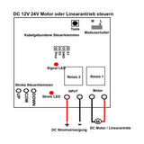 1 Kanal 12V 24V 40A Funkschalter Empfänger Für Steuerung Linearantrieb (Modell: 0020511)